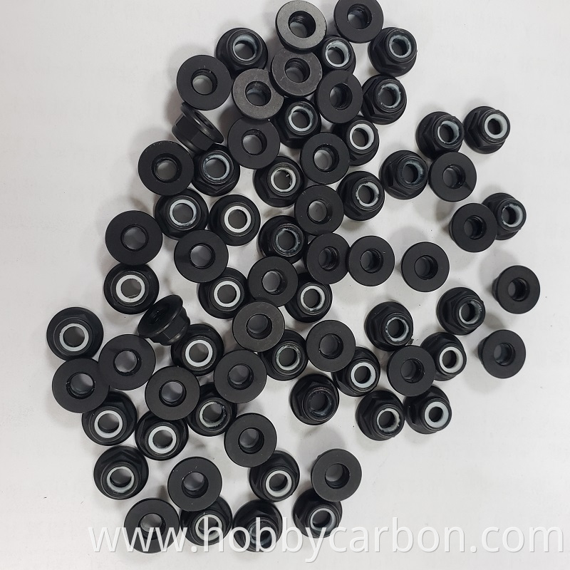 M2.5 Threaded Aluminum Nuts